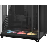 Corsair  boîtier midi tower Noir | 3x USB-C | RGB | Verre Trempé