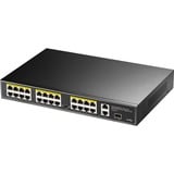 Cudy 24-Port 10/100M PoE+ Switch Noir