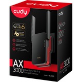 Cudy AX3000 Mesh Wi-Fi 6 Range Extender, Répéteur Noir