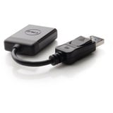 Dell Adapter - DisplayPort to VGA, Adaptateur Noir, DisplayPort, VGA, Femelle, Femelle, 1.1a, 1920 x 1200 pixels