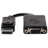 Dell Adapter - DisplayPort to VGA, Adaptateur Noir, DisplayPort, VGA, Femelle, Femelle, 1.1a, 1920 x 1200 pixels