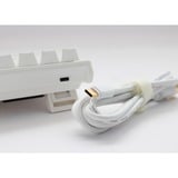 Ducky One 2 Pro Mini RGB clavier gaming mécanique Blanc, Layout BE (AZERTY), Cherry MX2A Blue, 60%