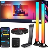 Govee TV Backlight 3 Lite Kit with Strip Ligth and Ligth Bars, Lampe Wifi 2,4 GHz, Bluetooth, pour les TV de 55 à 65 pouces.