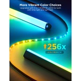 Govee TV Backlight 3 Lite Kit with Strip Ligth and Ligth Bars, Lampe Wifi 2,4 GHz, Bluetooth, pour les TV de 55 à 65 pouces.