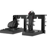 HORI HOTAS Flight Control System & Mount, Contrôleur  Noir,  Pour PC