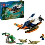 LEGO City - L’hydravion de l’explorateur de la jungle, Jouets de construction 60425