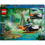 LEGO City - L’hydravion de l’explorateur de la jungle, Jouets de construction 60425