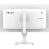 MSI PRO MAX 271UPXW12G 26.5" 4K Ultra HD Moniteur Blanc, 1x DisplayPort, 2x HDMI, 4x USB-A, 120 Hz