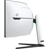 Samsung Odyssey Neo G95NC 57" 4K Ultra HD Moniteur UltraWide gaming incurvé Blanc/noir, 1x DisplayPort, 3x HDMI, 2x USB-A, 240 Hz