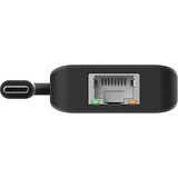Sitecom 6 en 1 USB-C LAN Multiport Adapteur, Station d'accueil Gris
