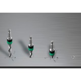 Wera 847/7 Jeu de mèches combinées, 7 pièces, Réparation de filetage Noir/Vert