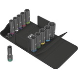 Wera 8790 C Impaktor Deep Set 1, Clés mixtes à cliquet Noir, 11 pièces