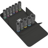Wera 8790 C Impaktor Deep Set 1, Clés mixtes à cliquet Noir, 11 pièces