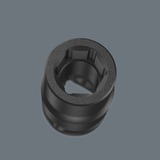 Wera 8790 C Impaktor Deep Set 1, Clés mixtes à cliquet Noir, 11 pièces
