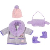 ZAPF Creation Deluxe Coat, Accessoires de poupée Baby Annabell Deluxe Coat, Ensemble d'habits de poupée, 3 an(s), 397,5 g