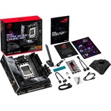 ASUS ROG STRIX X670E-I GAMING WIFI carte mère socket AM5 Noir/Argent, RAID, Gb-LAN, WLAN, BT, Son, Mini-ITX