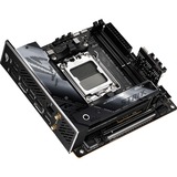 ASUS ROG STRIX X670E-I GAMING WIFI carte mère socket AM5 Noir/Argent, RAID, Gb-LAN, WLAN, BT, Son, Mini-ITX