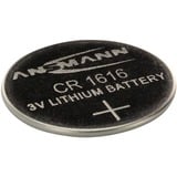 Ansmann Pile bouton au lithium CR-1616, Batterie Argent
