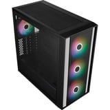 Cooler Master MasterBox 600 boîtier midi tower Noir | 2x USB-A | 1x USB-C | RGB | Window