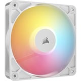 Corsair RS120-R ARGB 120mm PWM Reverse Fans Triple Pack, Ventilateur de boîtier Blanc, Pack 3, Inversé, 120 mm