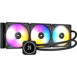 Corsair iCUE H170i ELITE LCD Display Liquid CPU Cooler, Watercooling Noir, Refroidisseur de liquide tout-en-un, Noir