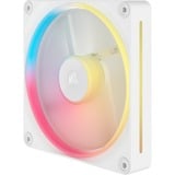 Corsair iCUE LINK LX140-R RGB PWM Reverse Fans Starter Kit, Ventilateur de boîtier Blanc, 2 pièces, 4 broches PWM