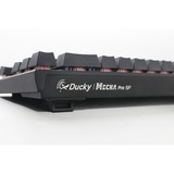 Ducky Mecha Pro SF, clavier Noir, Layout BE, Cherry MX Brown, BE Layout, Cherry MX Brown, RGB LED, 65%, ABS