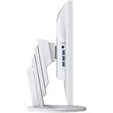 EIZO EV2795-WT 27" Moniteur Blanc, 1x DisplayPort, 1x HDMI, 2x USB-C, 3x USB-A, 1x RJ-45