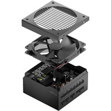 Fractal Design ION Gold 3 Black alimentation modulaire 750 watt Noir, 1x 12V-2x6, 3x PCIe