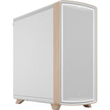 Fractal Design Summit Chalk White Solid boîtier midi tower Blanc/bois | 2x USB-A | 1x USB-C