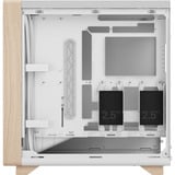 Fractal Design Summit boîtier midi tower Blanc/bois | 2x USB-A | 1x USB-C