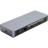 Hyper HyperDrive 14-Port USB-C, Station d'accueil Gris