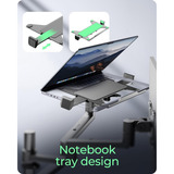 ICY BOX IB-MS622-T, Support de moniteur Noir