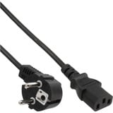 InLine Câble d'alimentation Prise Euro > C13 Noir, 0,5 mètre