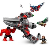 LEGO Marvel - Captain America vs Hulk rouge, Jouets de construction 76292