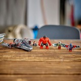 LEGO Marvel - Captain America vs Hulk rouge, Jouets de construction 76292