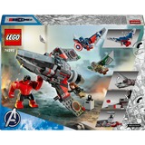 LEGO Marvel - Captain America vs Hulk rouge, Jouets de construction 76292