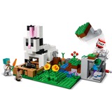 LEGO Minecraft - Le ranch lapin, Jouets de construction 21181