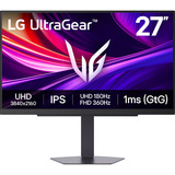 LG UltraGear 27G810A-B 27" 4K Ultra HD Moniteur gaming Noir, 1x DisplayPort, 2x HDMI, 2x USB-A, 180 Hz / 360 Hz