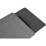 Lenovo Yoga 16 pouces, Housse PC portable Gris, PET recyclé, compartiment laptop, fermeture magnétique