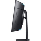 SAMSUNG S55CG97WNU Mini LED Odyssey Ark G97NC 55" 4K UHD Moniteur gaming incurvé  Noir, 165 Hz, HDMI, DisplayPort, USB, Audio, WLAN, AMD FreeSync, Tizen