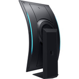 SAMSUNG S55CG97WNU Mini LED Odyssey Ark G97NC 55" 4K UHD Moniteur gaming incurvé  Noir, 165 Hz, HDMI, DisplayPort, USB, Audio, WLAN, AMD FreeSync, Tizen