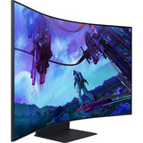 SAMSUNG  55" 4K UHD Moniteur gaming incurvé  Noir