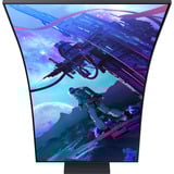 SAMSUNG  55" 4K UHD Moniteur gaming incurvé  Noir