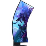 SAMSUNG  55" 4K UHD Moniteur gaming incurvé  Noir