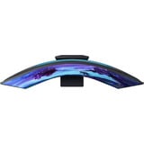 SAMSUNG  55" 4K UHD Moniteur gaming incurvé  Noir