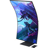 SAMSUNG  55" 4K UHD Moniteur gaming incurvé  Noir