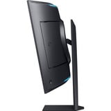 SAMSUNG  55" 4K UHD Moniteur gaming incurvé  Noir