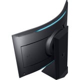 SAMSUNG  55" 4K UHD Moniteur gaming incurvé  Noir