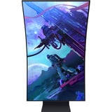 Samsung Odyssey Ark G97NC 55" 4K UHD Moniteur gaming incurvé  Noir, 3x HDMI, DisplayPort, 2x USB-A, 2x USB-B, 2x USB-C, Wi-Fi 5, BT, RJ-45, 165 Hz